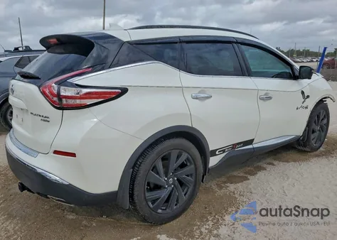 2017 Nissan Murano S z USA, uszkodzony, nr VIN 5N1AZ2MH3HN148689